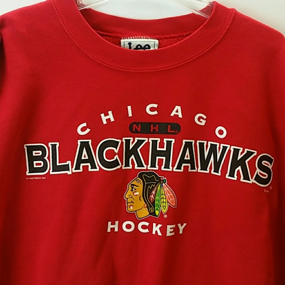 vintage blackhawks sweatshirt